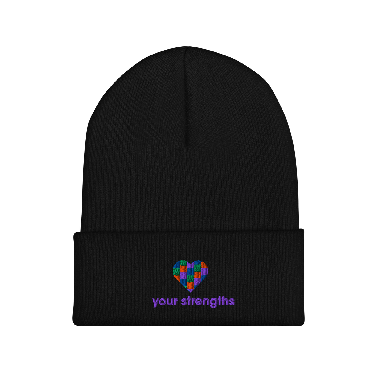 Love Your Strengths - Cuffed Beanie