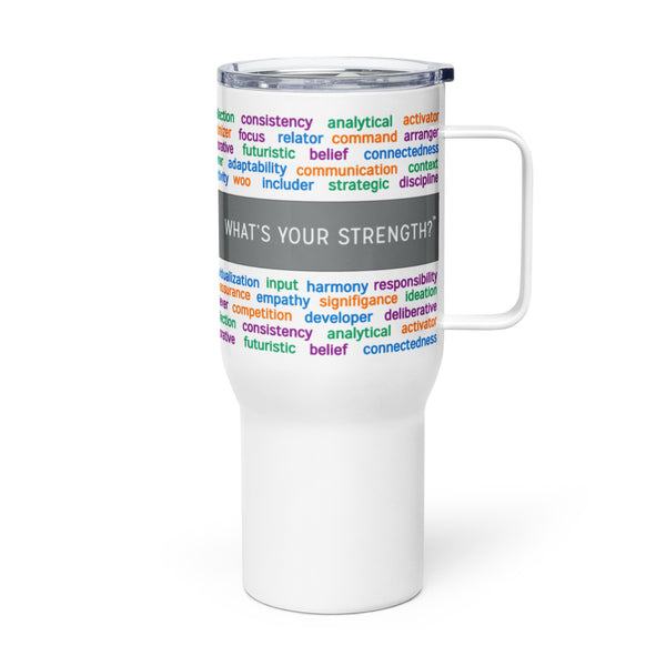 CliftonStrengths Travel Mug - StrengthsSwag
