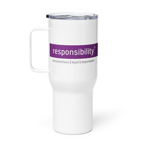 CliftonStrengths Travel Mug - Responsibility