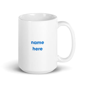 Personalized Name + Top 5 CliftonStrengths Mug - Custom