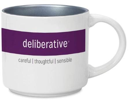 CliftonStrengths Mug - Deliberative