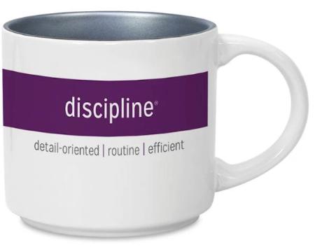 CliftonStrengths Mug - Discipline