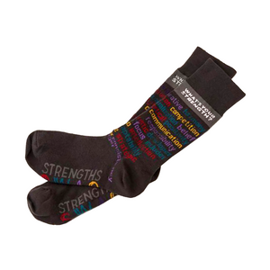 CliftonStrengths Dress Sock - Dark Grey